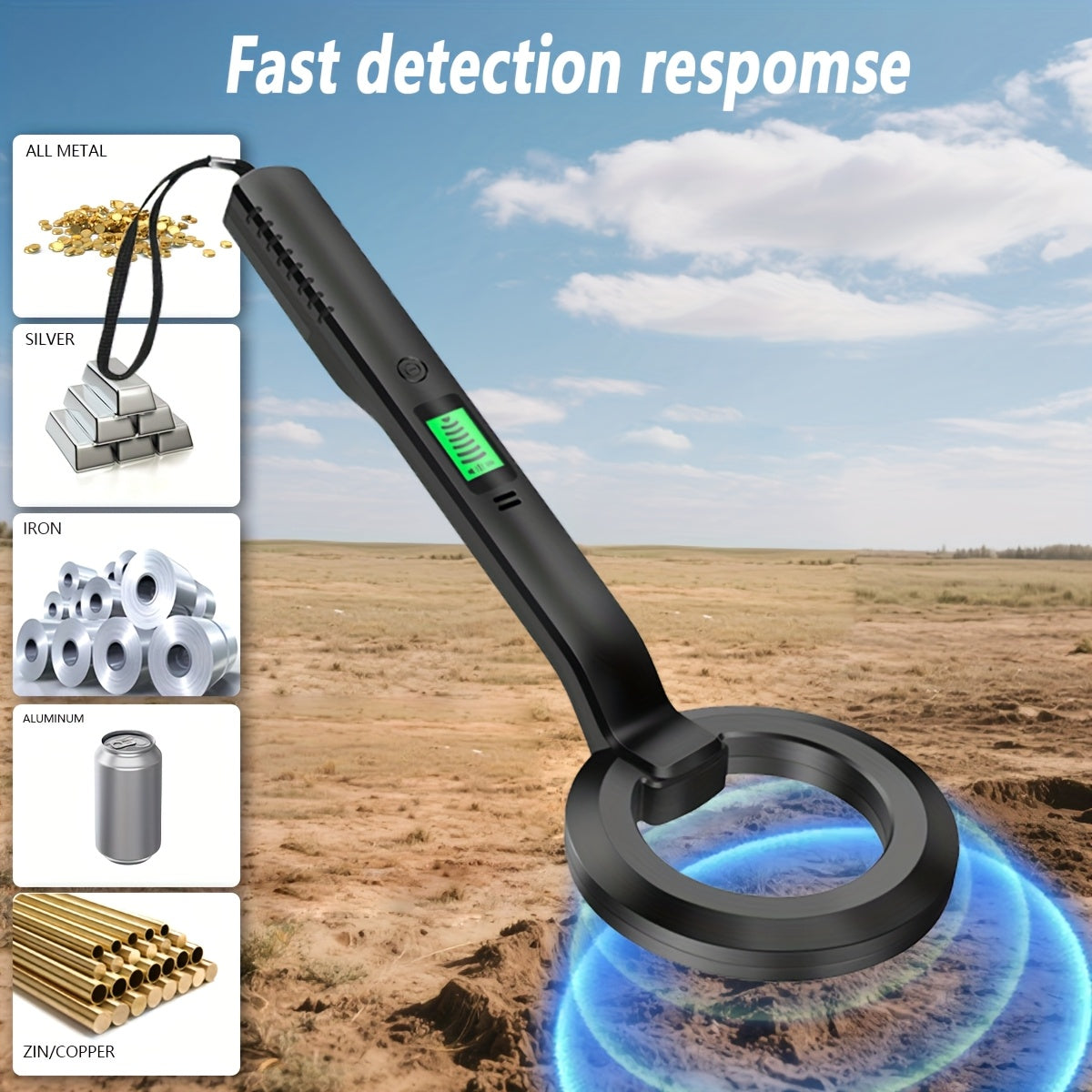 ProScan Metal Detector – Accurate and User-Friendly for Outdoor Adventures