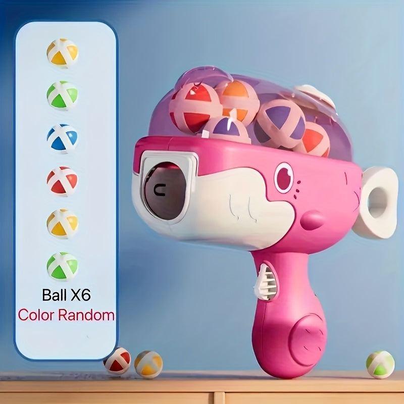 Whale-Shaped Pop Bubble Toy – Fun with Colorful Balls