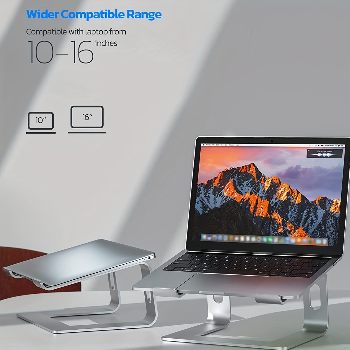 ErgoLift Laptop Stand – Elevated Working with Style and Stability