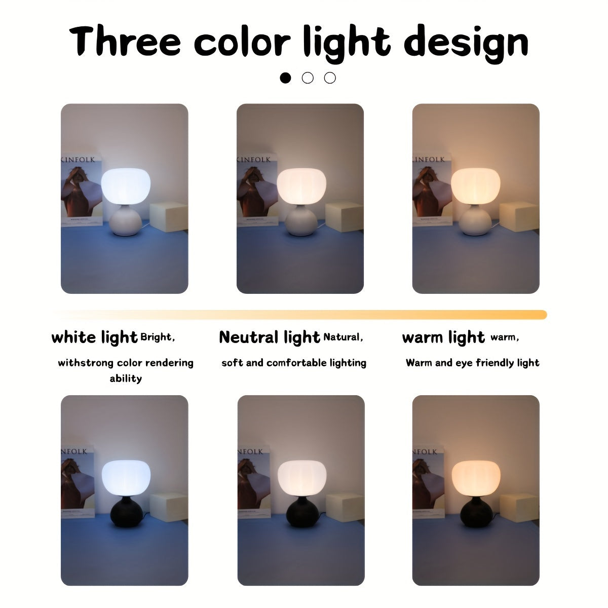 Lightweight Balance Lamp - Modern Atmosphere for Your Space