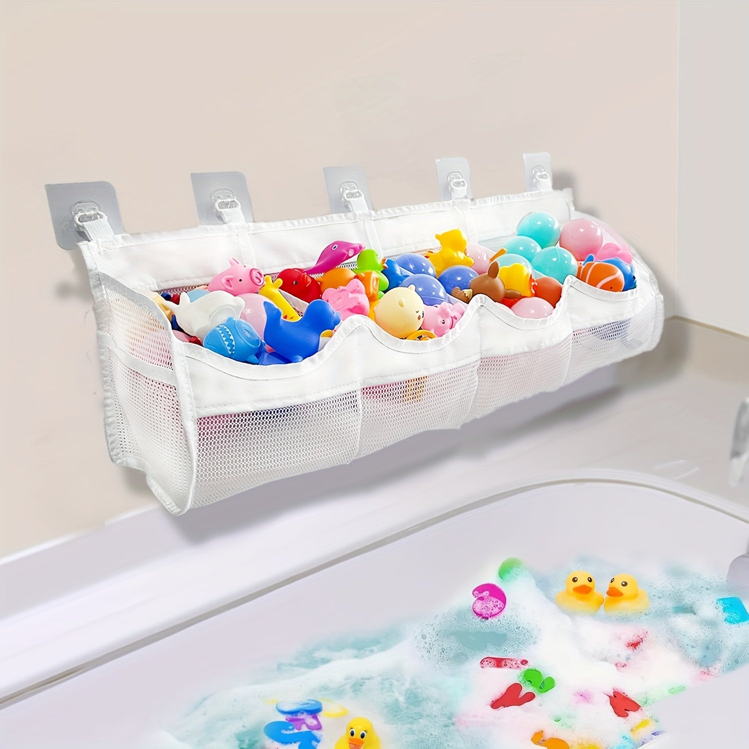Mesh Bath Toy Organizer - Perfect for Tidiness