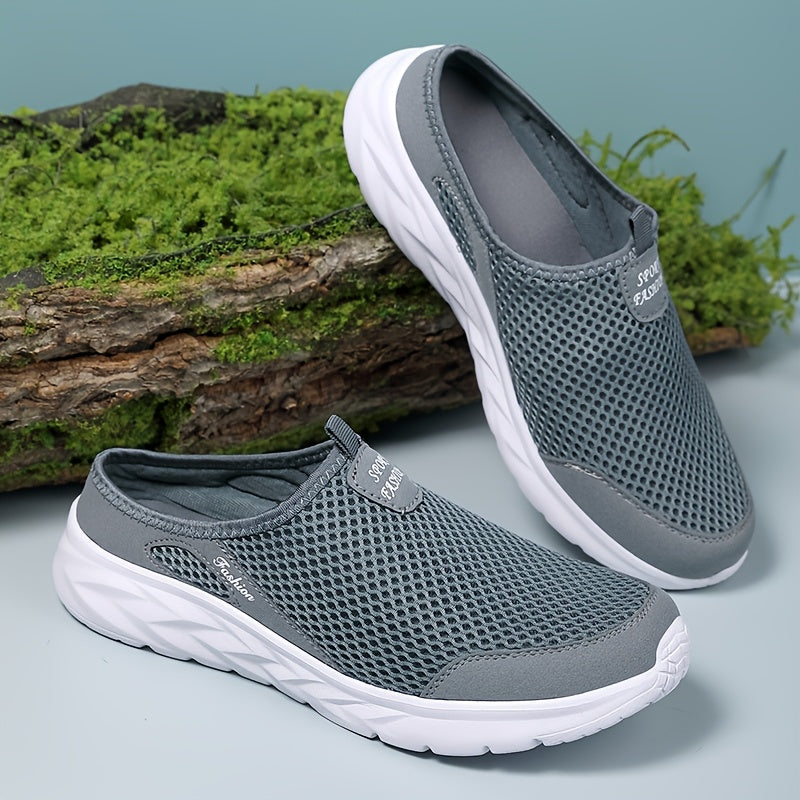 Men’s Breathable Slip-On Shoes – Lightweight Mesh Comfort