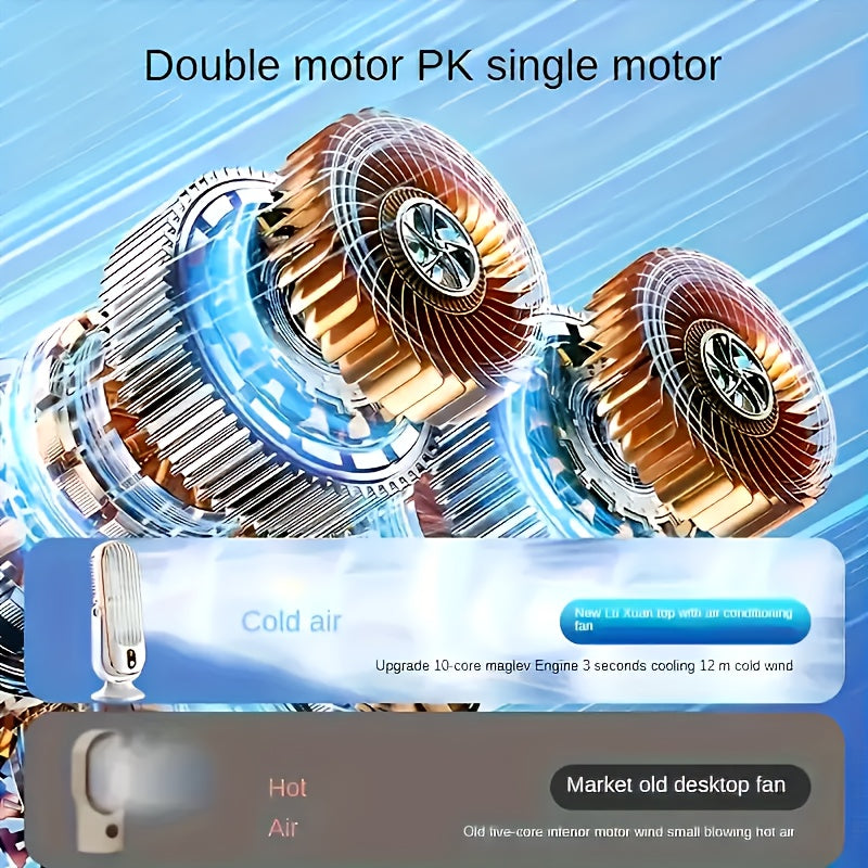 Portable Fan – Quiet, Powerful, and Flexible Cooling