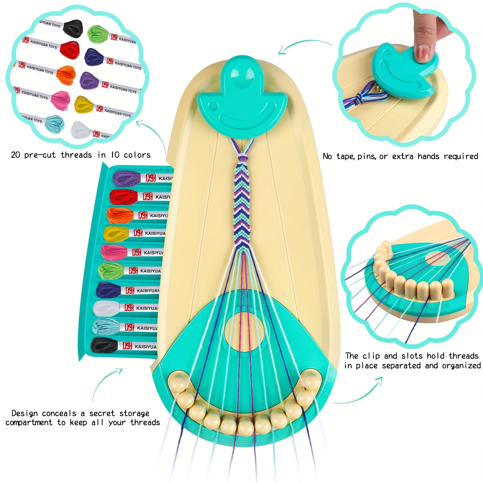 Creative Friendship Bracelet Maker – For Unforgettable Moments of Togetherness