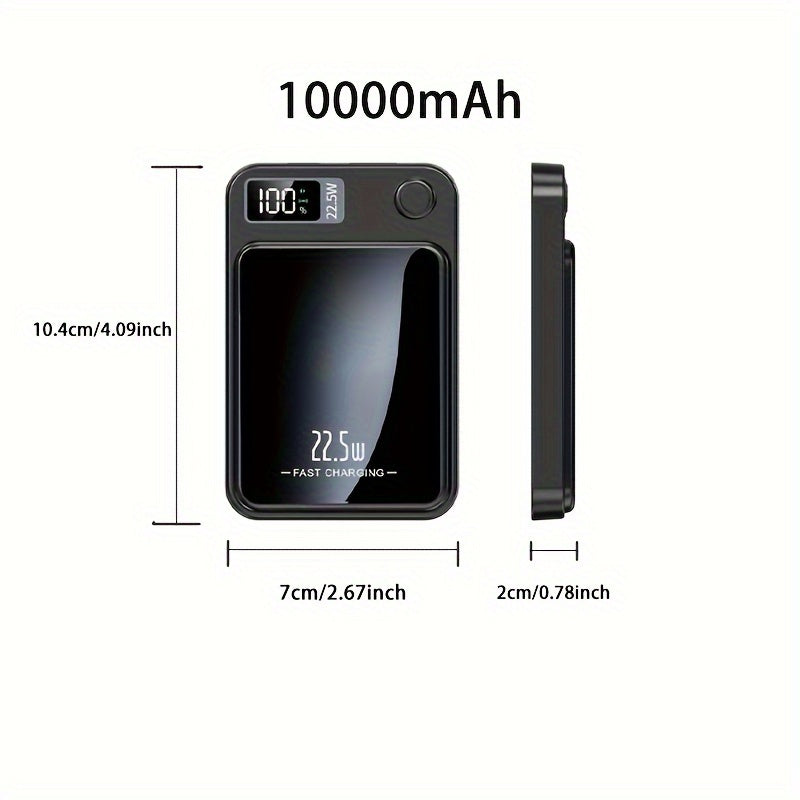 Magnetic Power Bank 10000mAh – Fast and Reliable