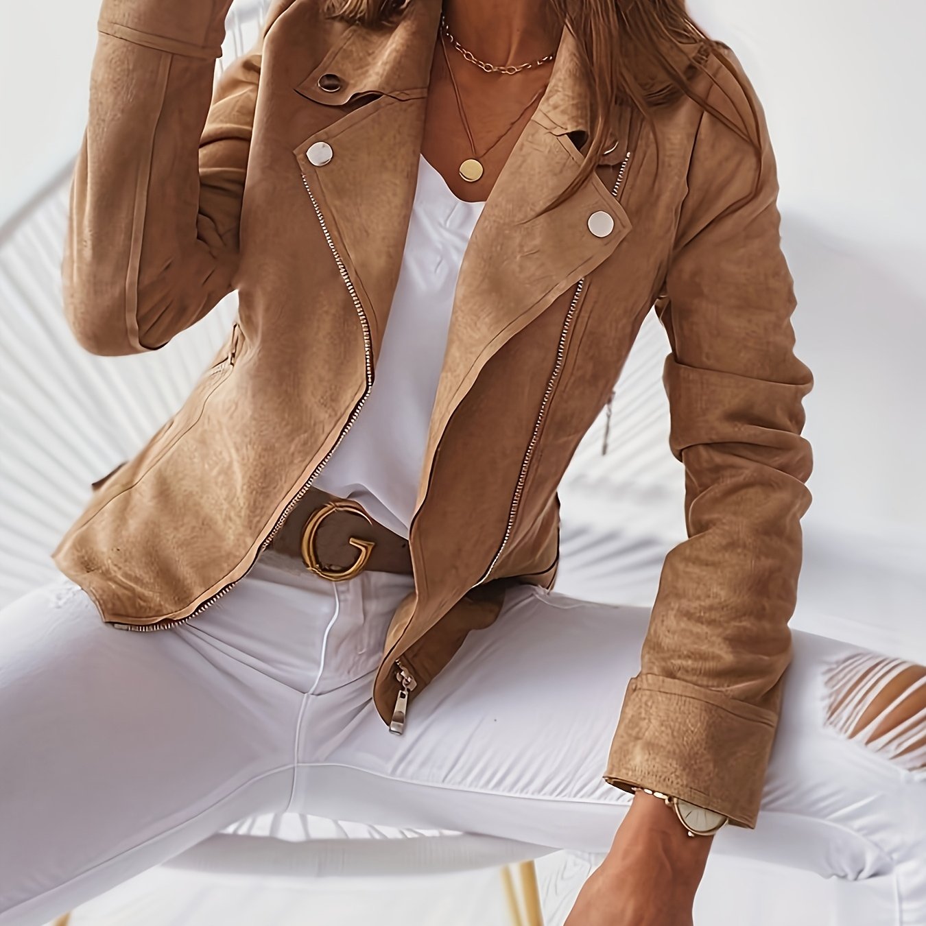 Chic Slim Fit Jacket – Stylish and Comfortable