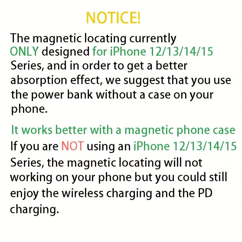 Magnetic Power Bank 10000mAh – Fast and Reliable