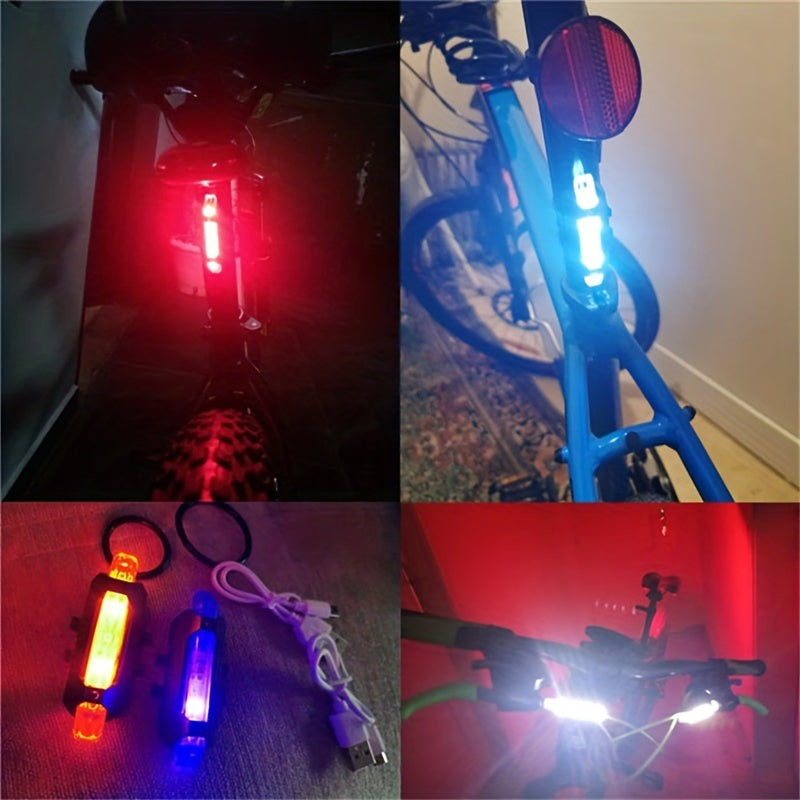 SafeRide LED Rear Light – USB Rechargeable and Bright