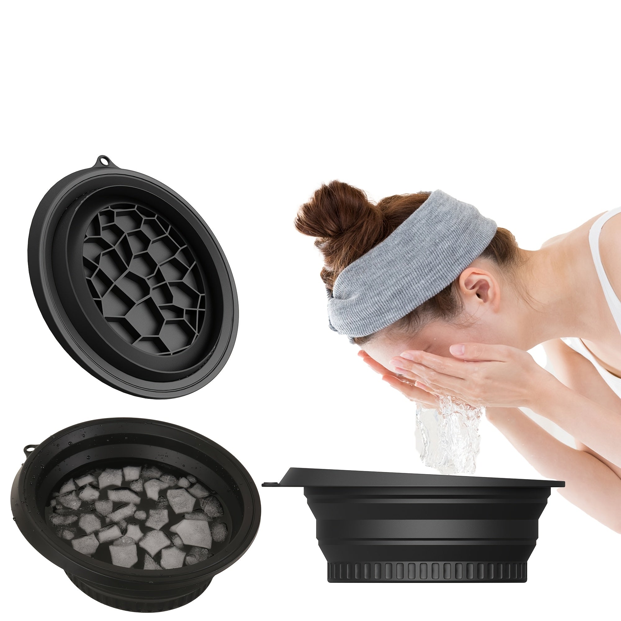 FlexiCool Silicone Ice Tray – Handy and Compact for Refreshing Soaks