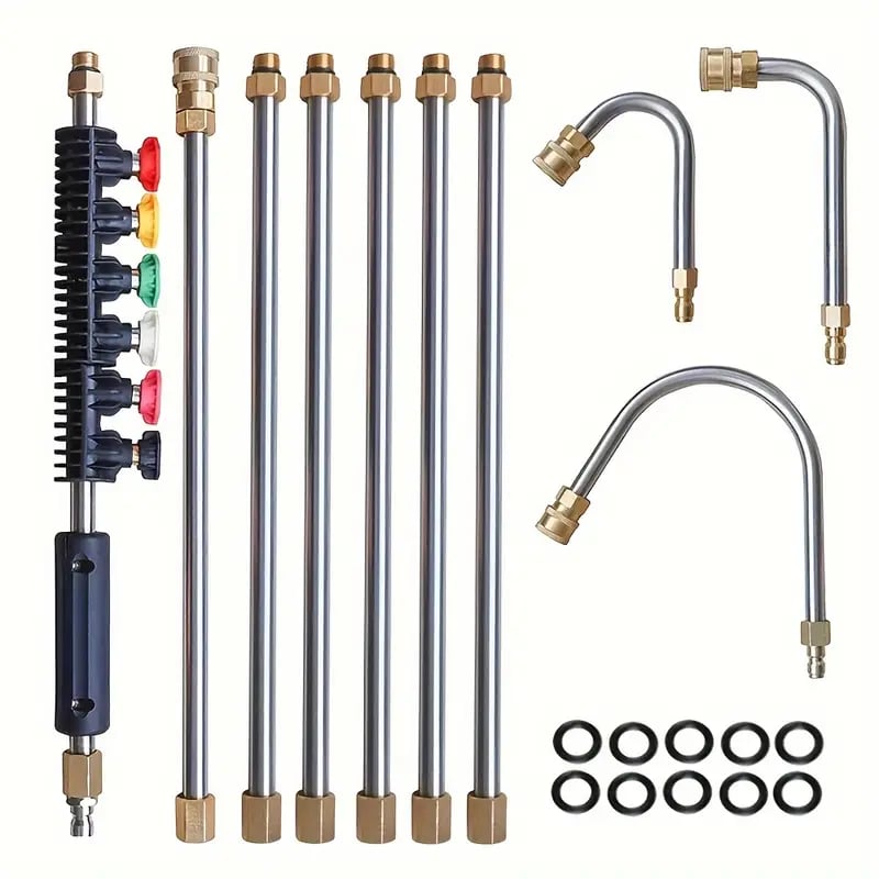 Telescopic High Pressure Washer Wand - Easy and Powerful Cleaning