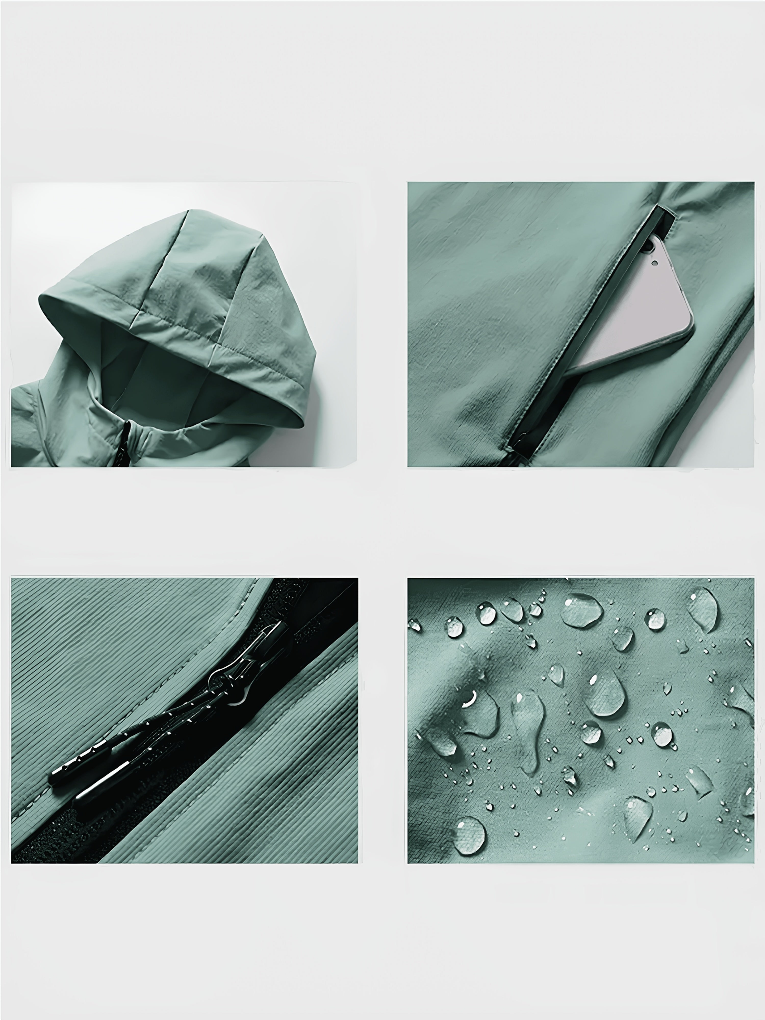 Sporty Hooded Jacket for Men – Breathable and Comfortable for Walking and Running