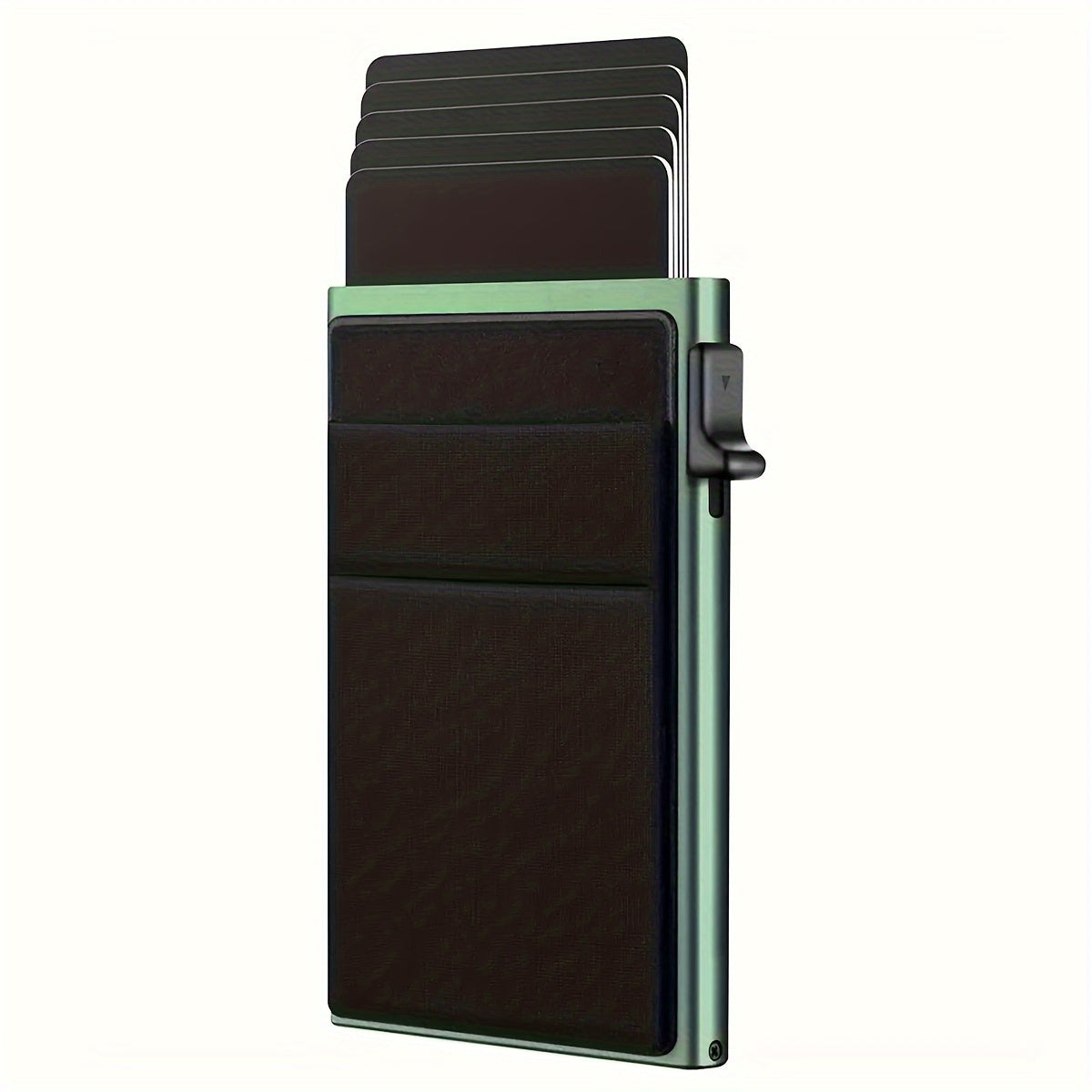 RFID Blocking Card Holder – Automatic Dispensing and Large Capacity for Safe Storage of Cards