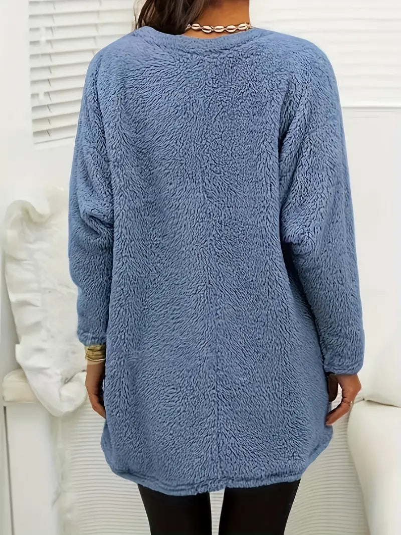 Teddy Comfort Sweater – For warm and cozy moments
