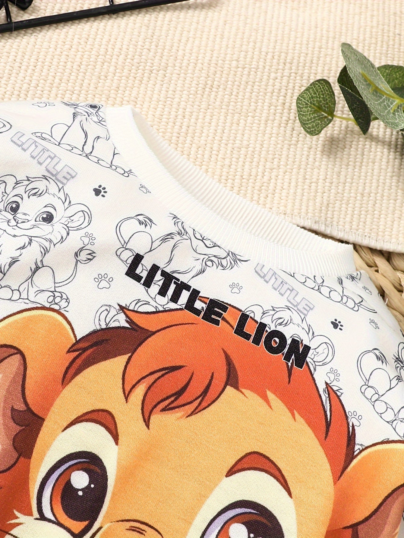 Cute Lion Jumpsuit Set – Perfect for Adventures in Autumn and Winter