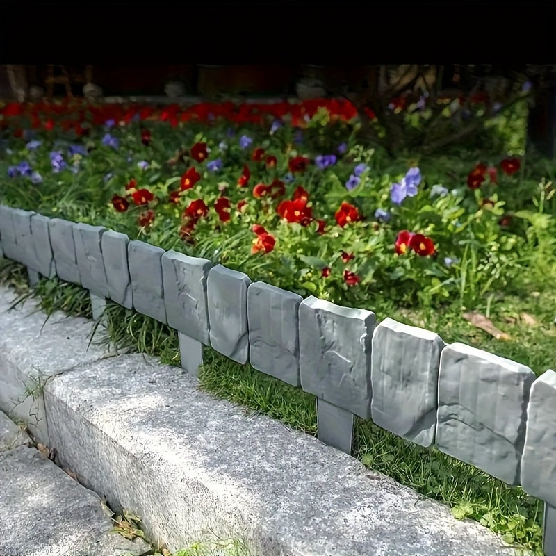 Stone Look Garden Edge Set – Practical and Decorative