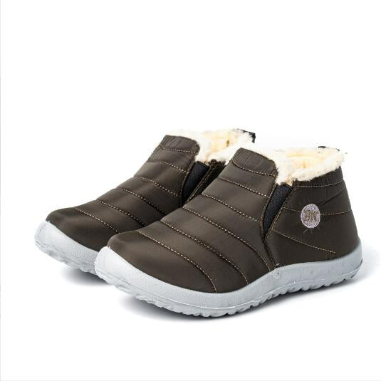 Unisex Warm and Waterproof Winter Boots - Ideal for Cold Days