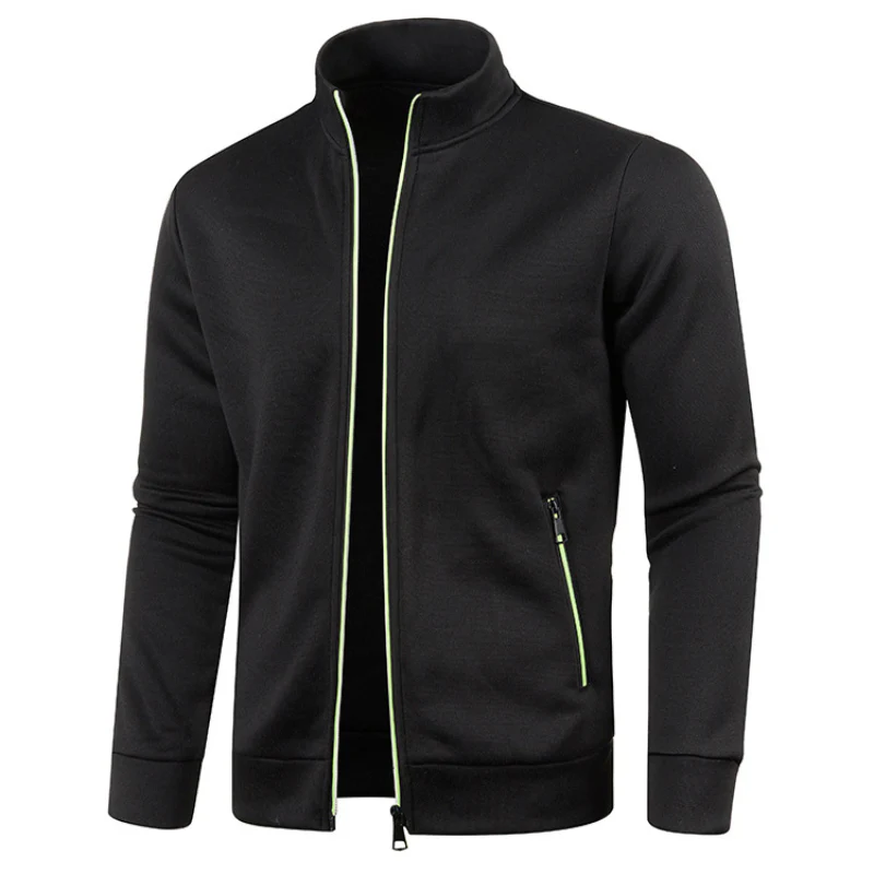 Men’s Lightweight Sports Jacket – Breathable with Stand-Up Collar