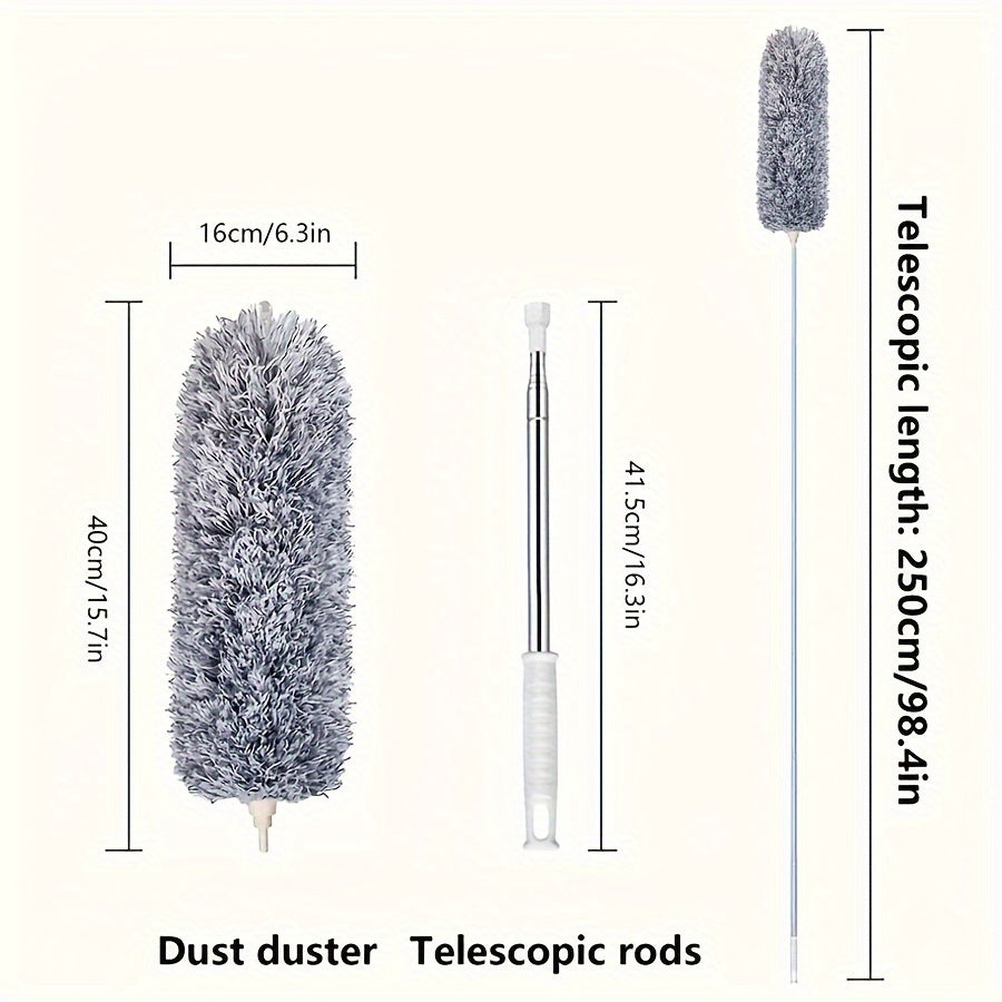 FlexiClean Extendable Duster – Adjustable and Flexible