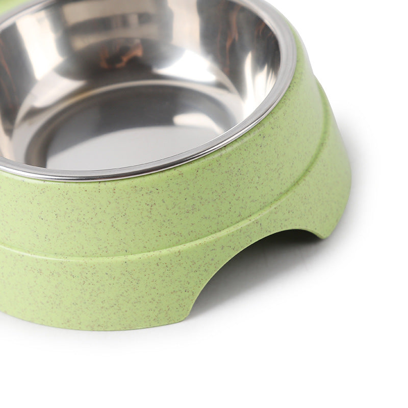 Stainless Steel Double Pet Bowl – Perfect for Food and Water