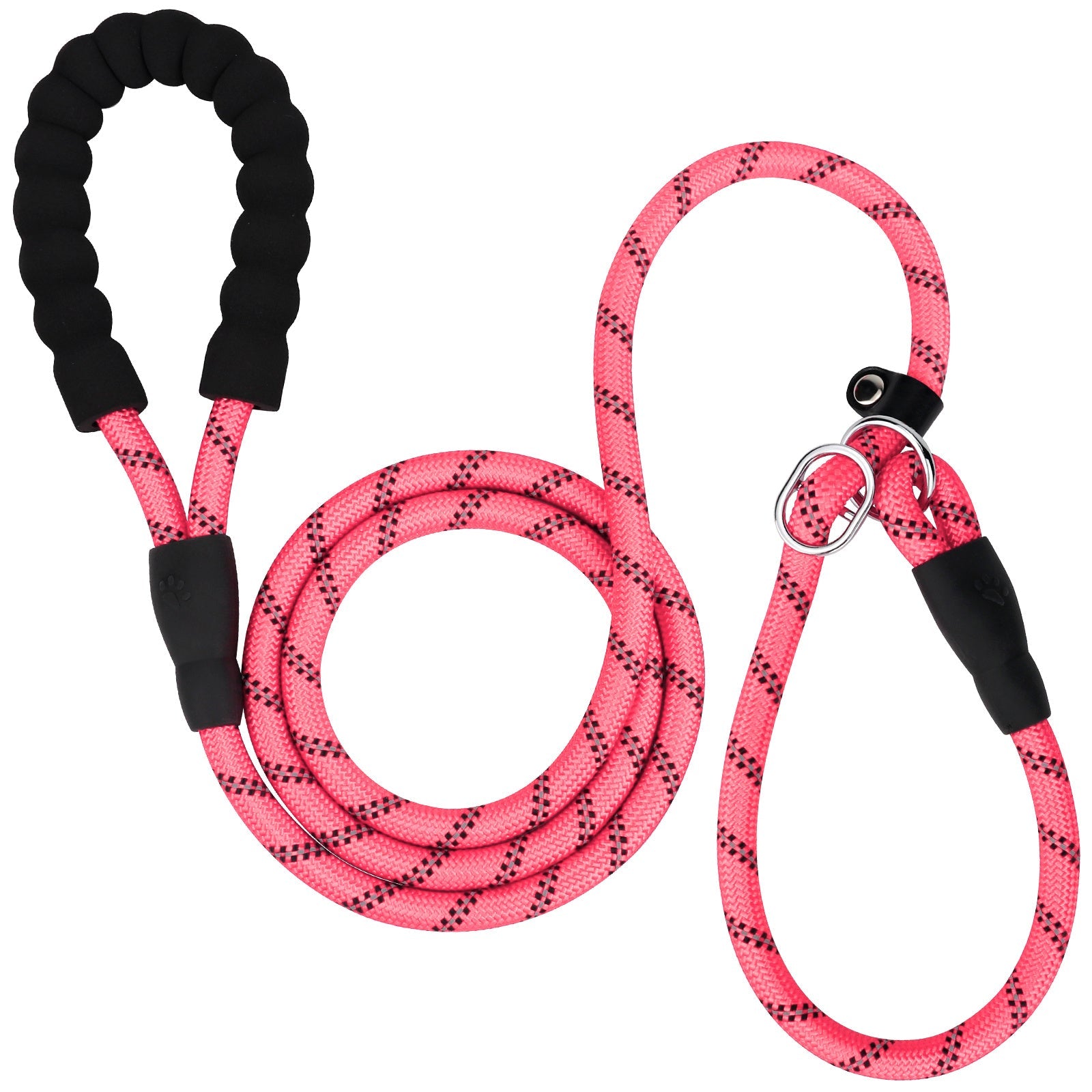 Reflective Dog Leash with Padded Handle – Adjustable and Durable for All Dogs