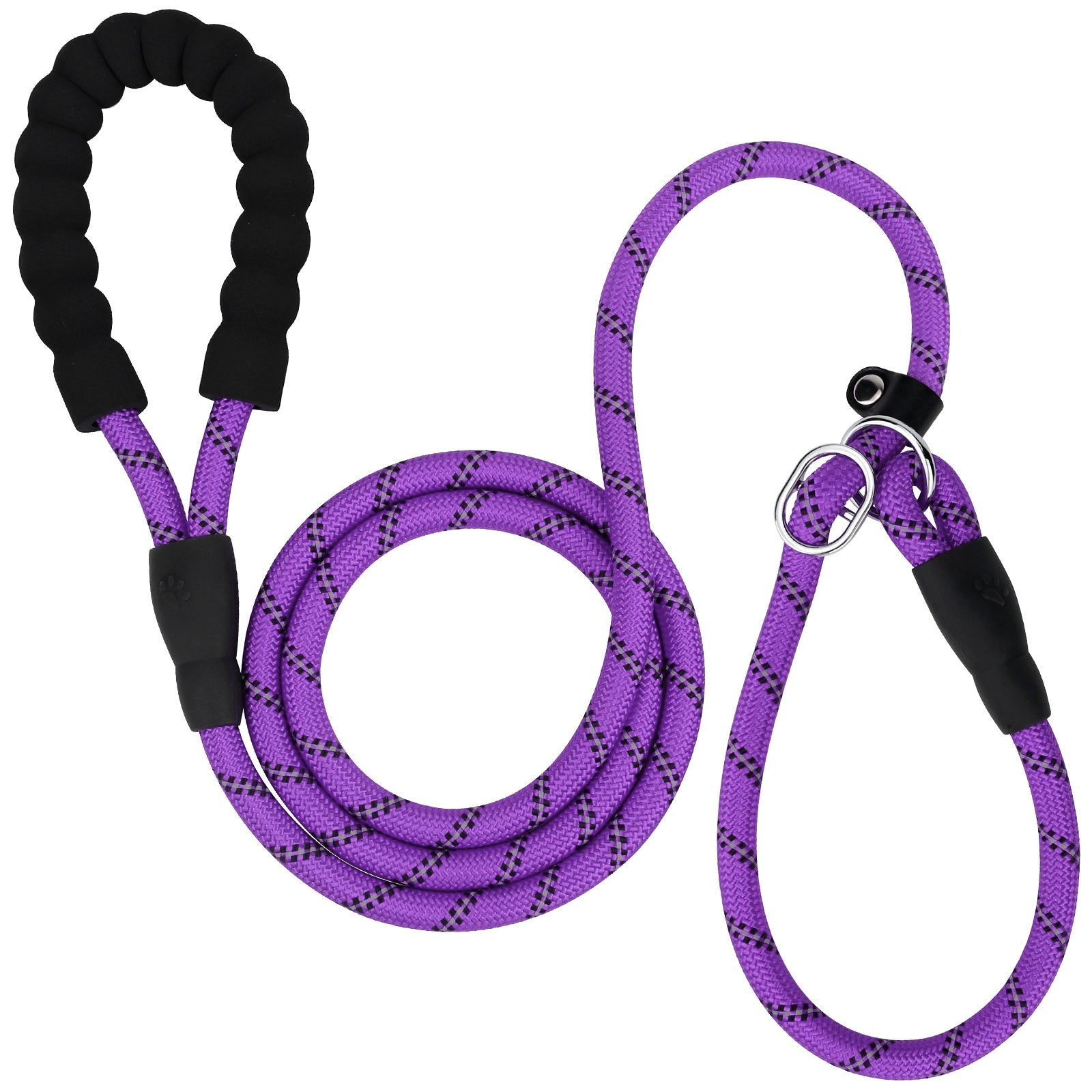Reflective Dog Leash with Padded Handle – Adjustable and Durable for All Dogs