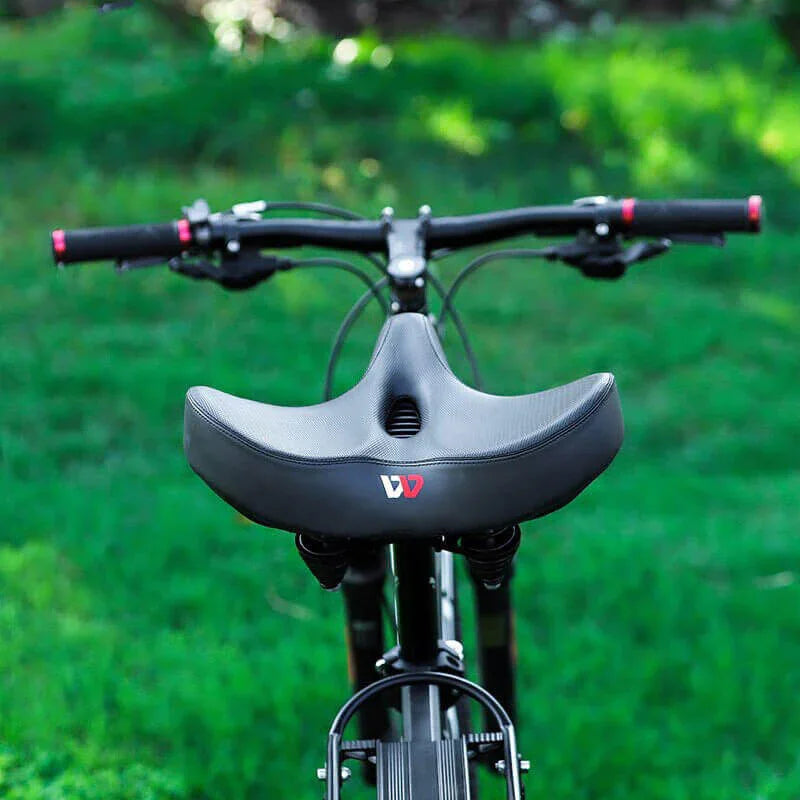 Ergonomic Wide Bike Saddle with Extra Padding for Comfortable Cycling