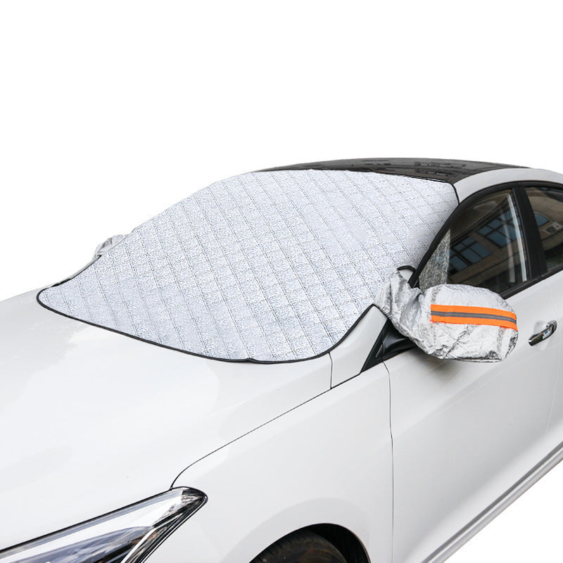 Universal Car Windshield Cover – Protection Against Sun and Snow