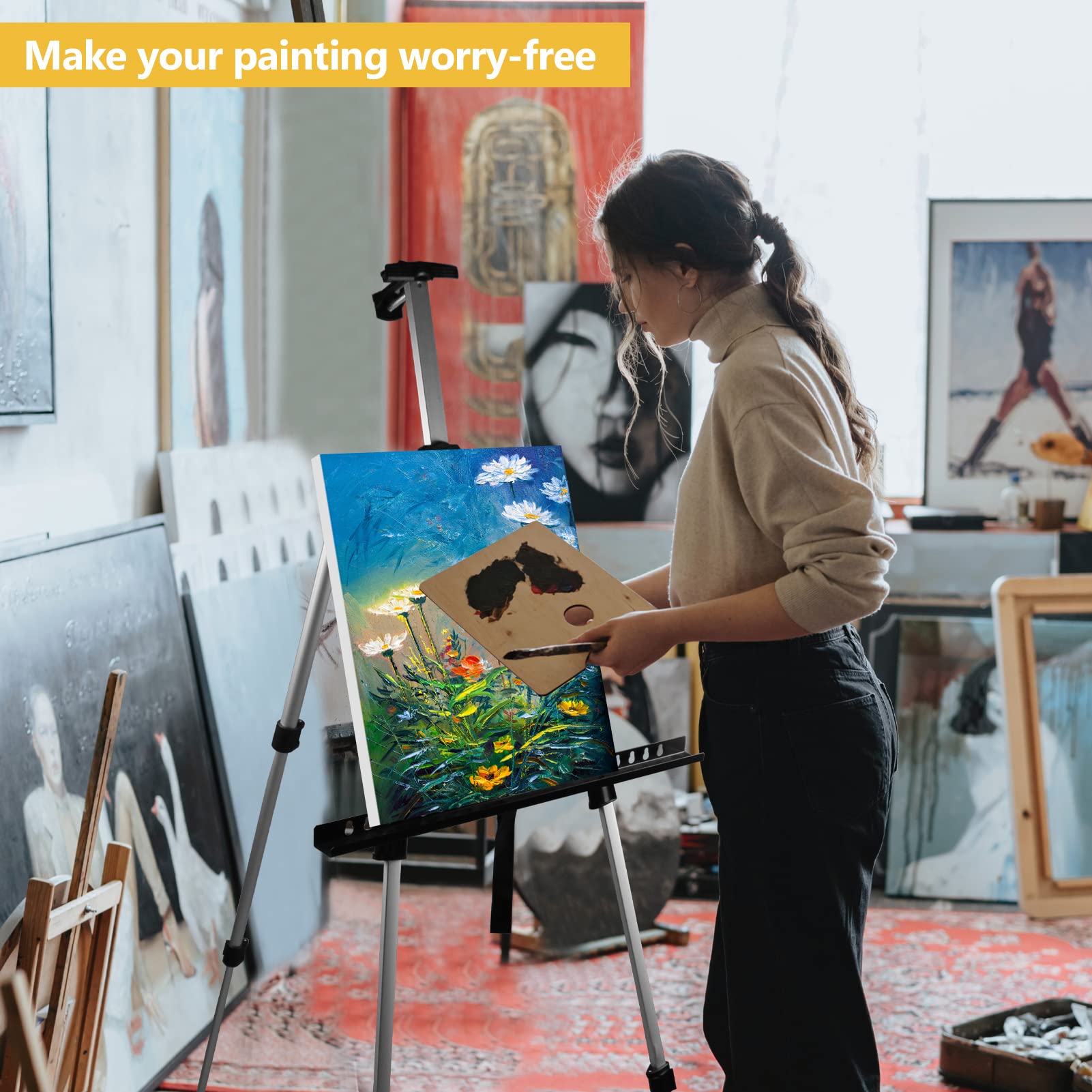 Adjustable Metal Easel – Practical and Easy to Carry