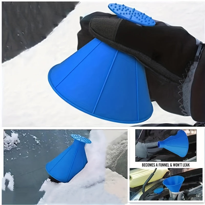 Winter Car Window Scraper - Easy Snow and Ice Removal