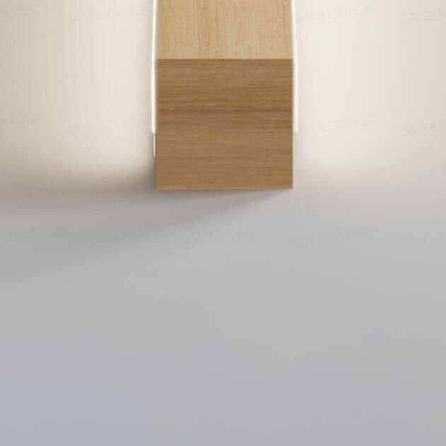 Minimalist Wooden Wall Lamp – Atmospheric Lighting for Any Space