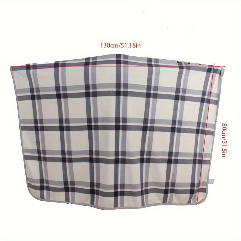 Portable Fleece Blanket – Warm and Comfortable for Home, Work, and Outdoor