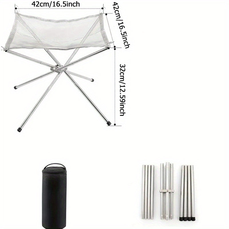 CampFire Compact Fire Pit – Portable, Sturdy, and Practical for Outdoor Use