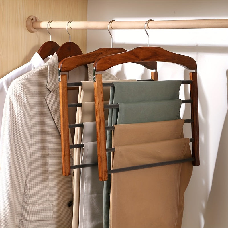 Smart Multi-Layer Trouser Hanger – Organize Quickly and Stylishly