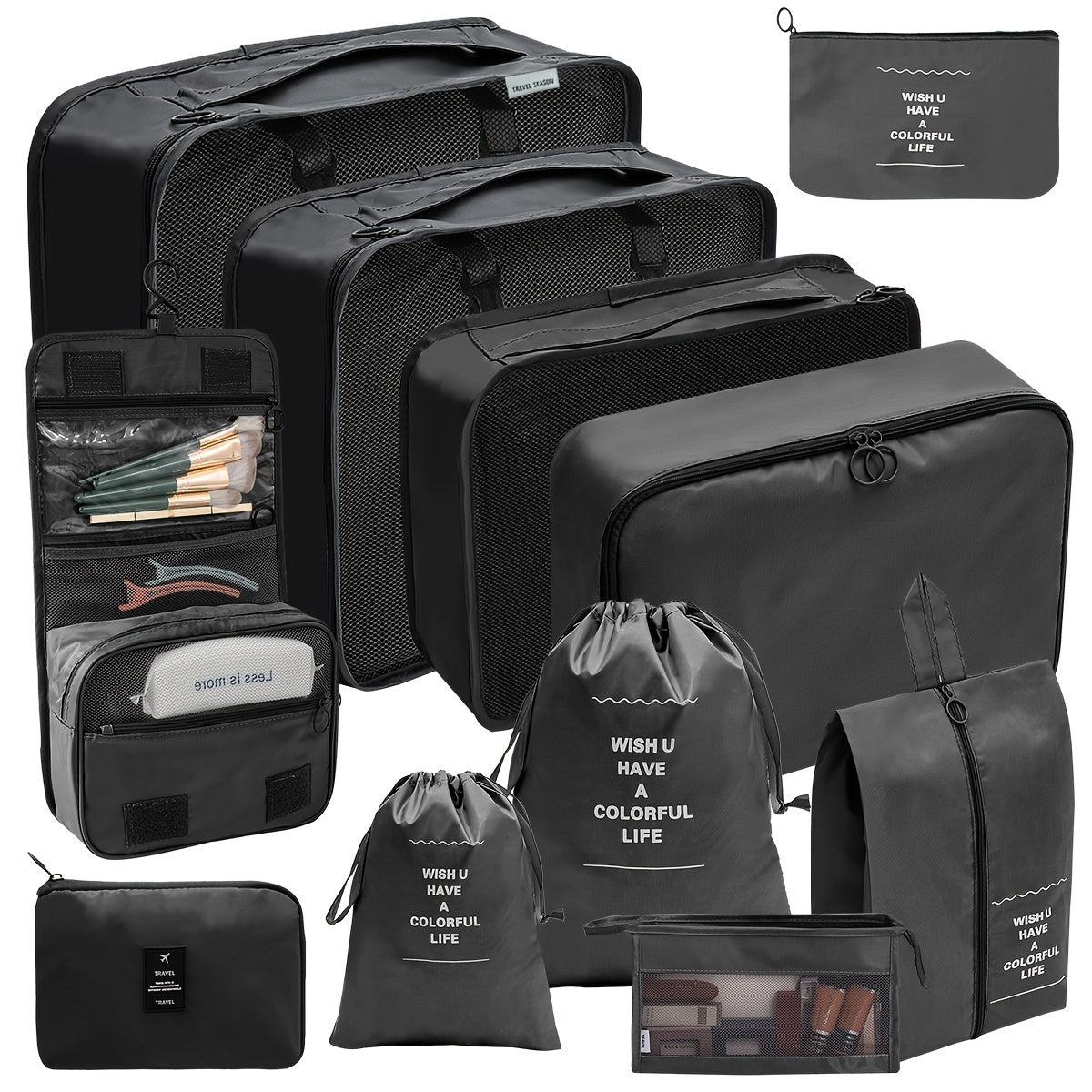 PackMate 11-Piece Packing Cube Set – Organize Your Luggage