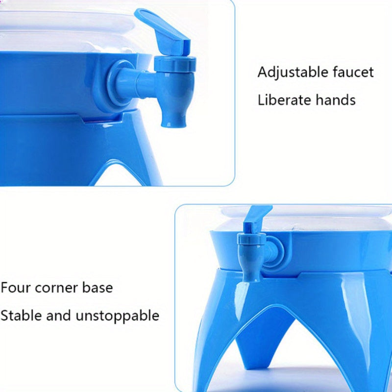 Portable Foldable Water Bucket – 3.5L with Retractable Tap
