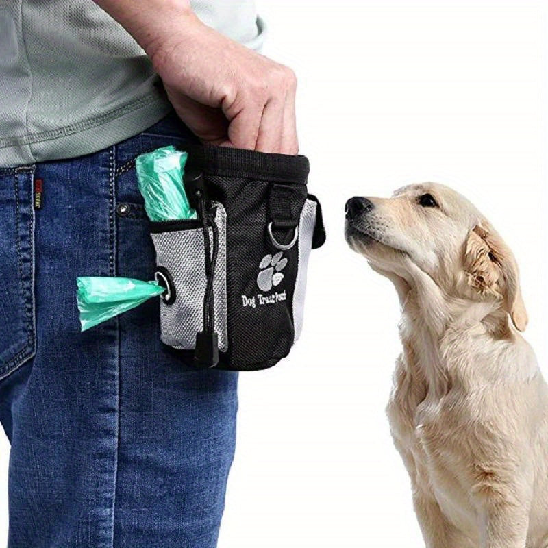 Dog Treat Pouch with Waste Bag Dispenser – Ideal for Training and Walking