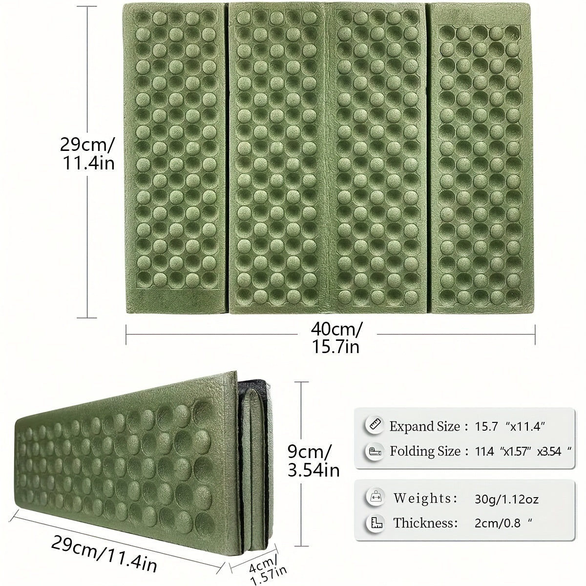 Light Foldable Sitting Mat – Durable and Comfortable for Camping, Hiking, and Outdoor Adventures