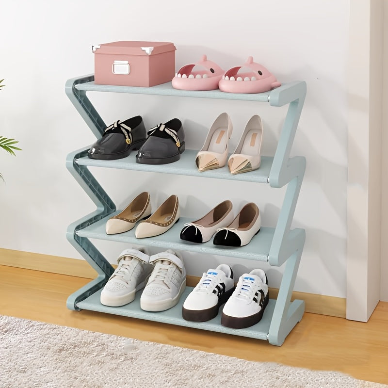 ZigZag ShoeRack - Stylish and Space-Saving Shoe Organizer