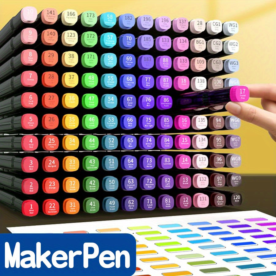 TouchHero 168 Colors Alcohol Markers Set – Professional and Versatile