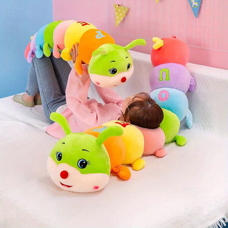 Cheerful Cuddle Caterpillar – For Comfort and Playfulness