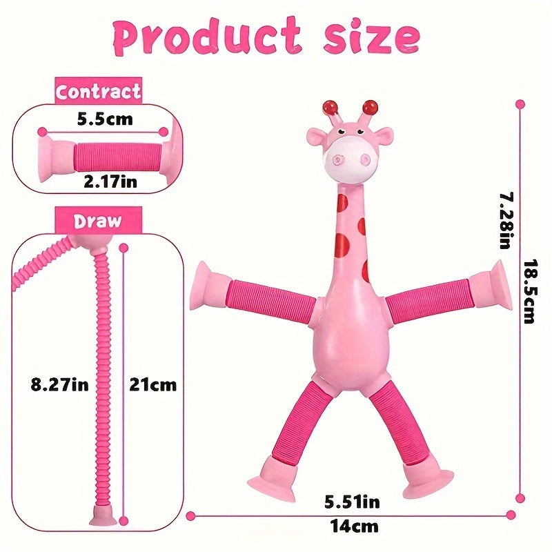 FlexiGiraffe Suction Cup Toy – Creative and Resilient