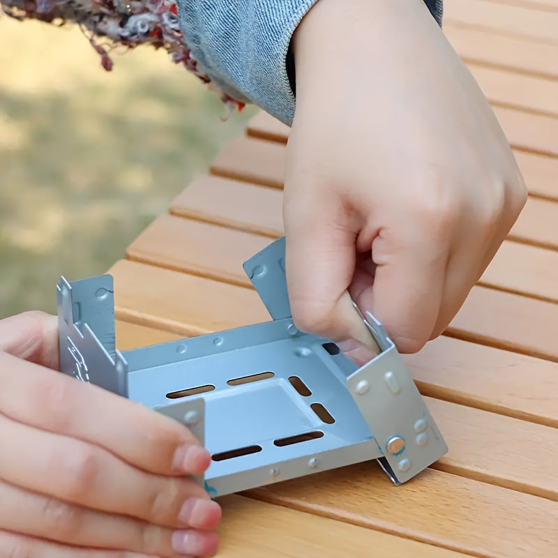 Foldable Camping Stove Set - Durable and Lightweight for Outdoor Adventures
