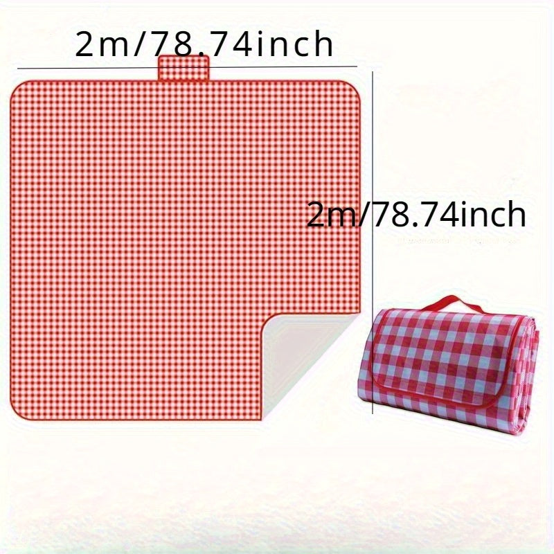 Waterproof and Foldable Picnic Blanket – Ideal for Camping, Beach, and Outdoor Adventures