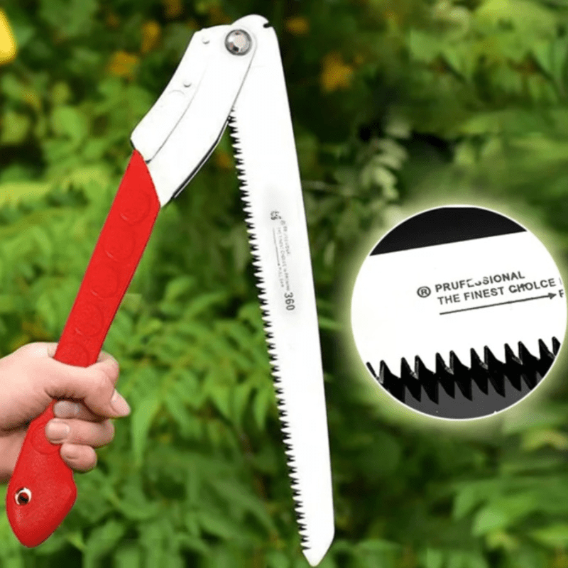 360° Extendable Folding Saw - Sturdy and Efficient for Gardening and Camping