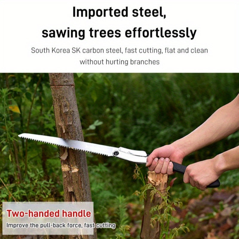 360° Extendable Folding Saw - Sturdy and Efficient for Gardening and Camping