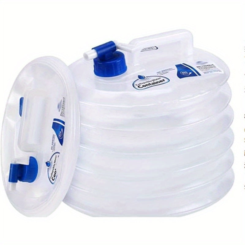 HydroPack Foldable Water Container - 15L Leak-proof and Portable Solution