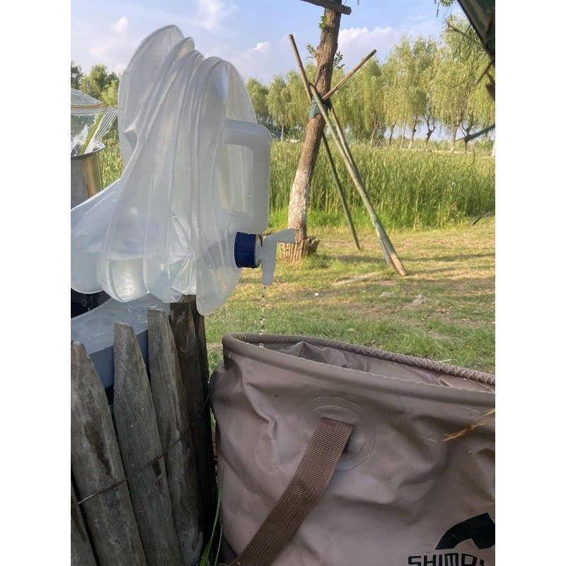 HydroPack Foldable Water Container - 15L Leak-proof and Portable Solution