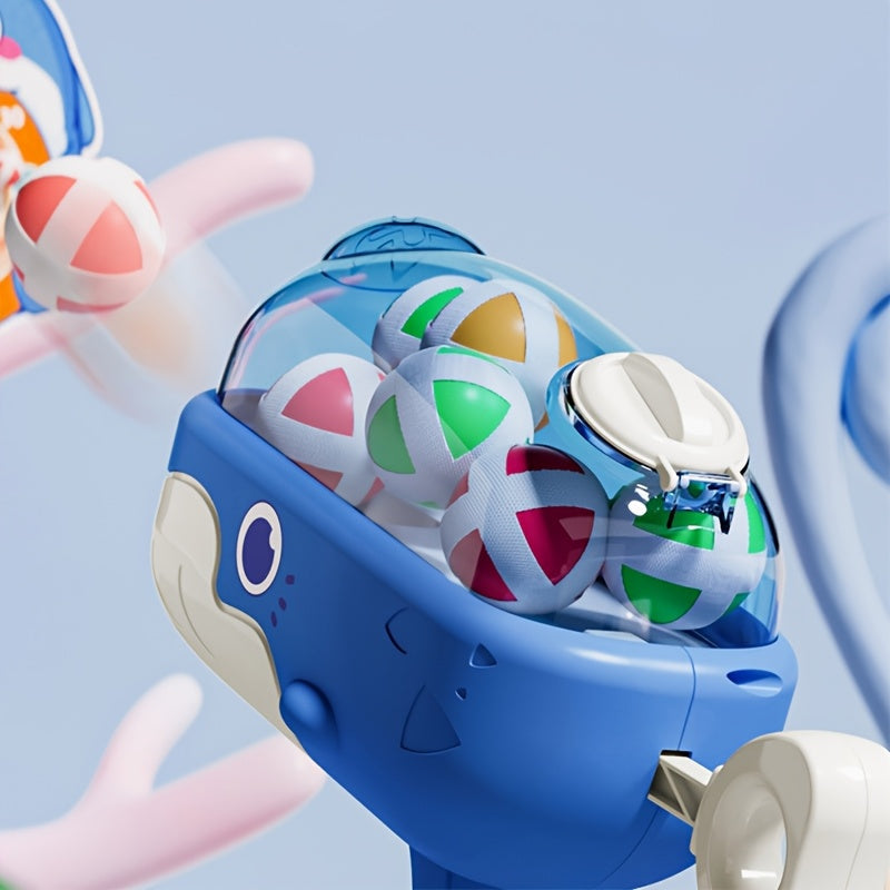 Whale-Shaped Pop Bubble Toy – Fun with Colorful Balls