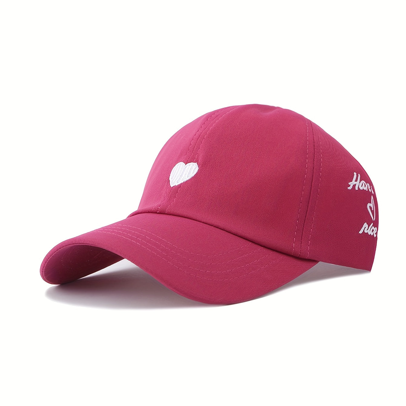 Ladies Baseball Cap with Ponytail Opening – Light and Breathable