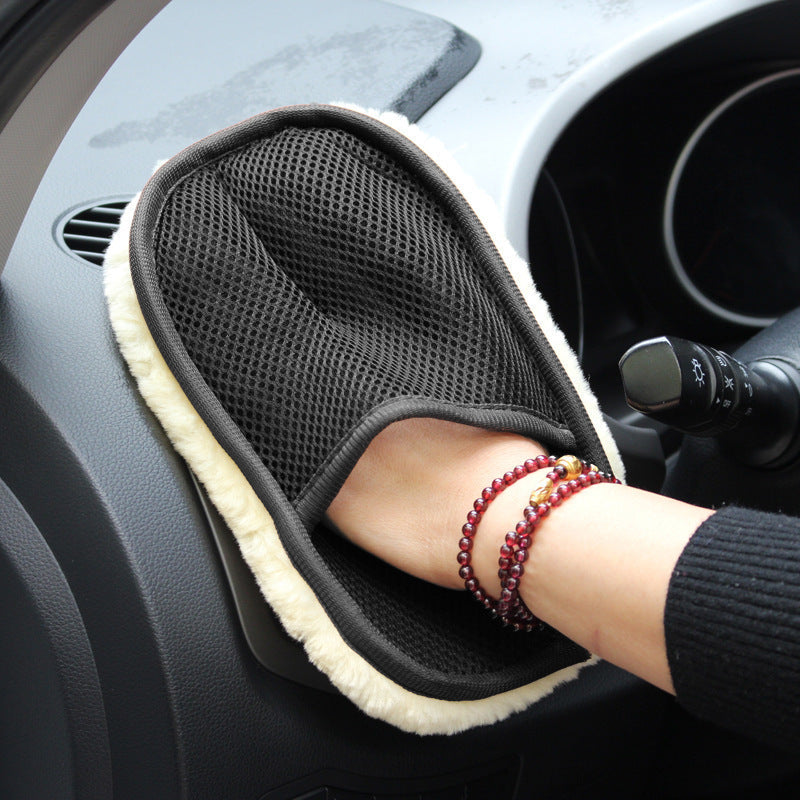 Ultra Soft Microfiber Cleaning Glove - Perfect for Car Maintenance
